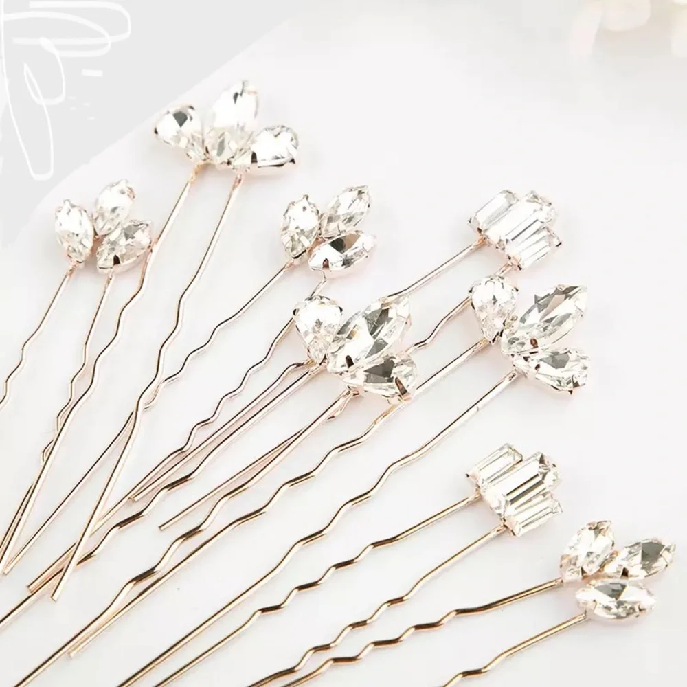 Art Deco Gold Updo Wedding Bridal Hair Pins Kit